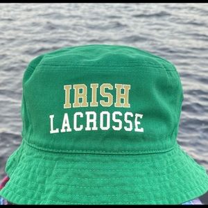 NWT IRISH LACROSSE Bucket Hat by Ethos Kelly Green